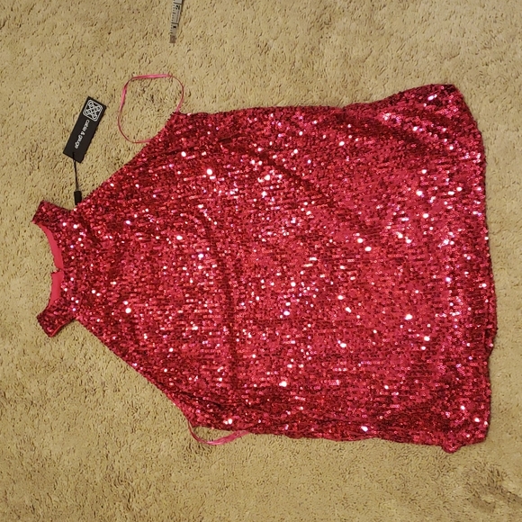 Cable & Gauge Tops Sequin Halter Poshmark